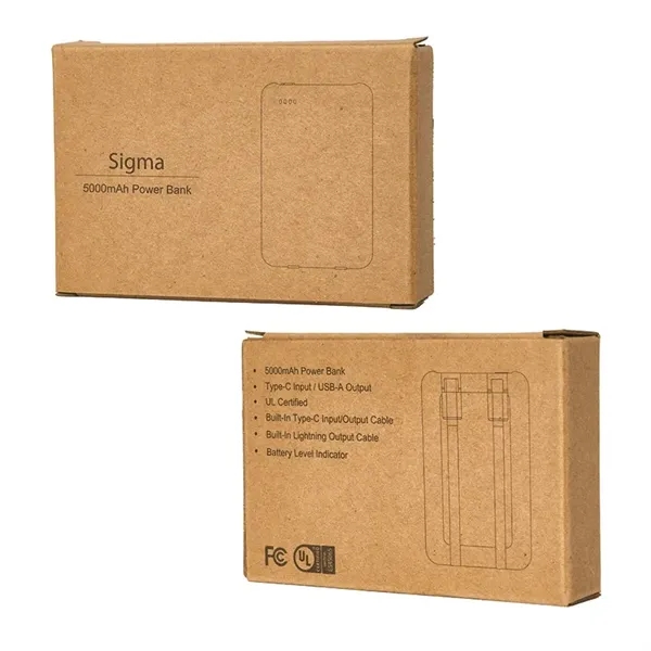 Sigma 5000mAh UL Listed Power Bank - Sigma 5000mAh UL Listed Power Bank - Image 5 of 6