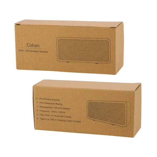 Cohan IPX4 / 5W Wireless Retro Speaker - Cohan IPX4 / 5W Wireless Retro Speaker - Image 7 of 9