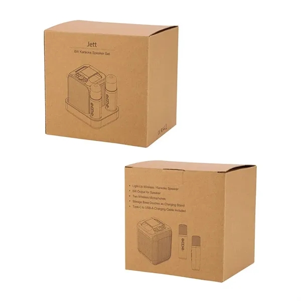 Jett 6W Karaoke Speaker Set - Jett 6W Karaoke Speaker Set - Image 6 of 7