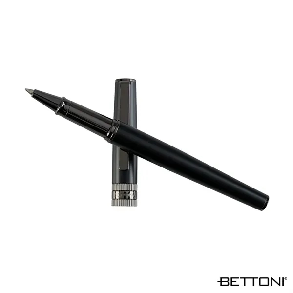 Bettoni® Massimo Brass Cap-Off Rollerball Pen - Bettoni® Massimo Brass Cap-Off Rollerball Pen - Image 4 of 12