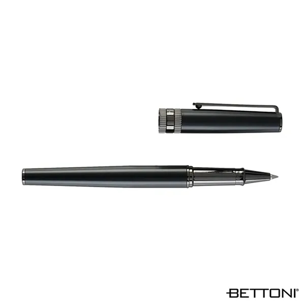 Bettoni® Massimo Brass Cap-Off Rollerball Pen - Bettoni® Massimo Brass Cap-Off Rollerball Pen - Image 5 of 12