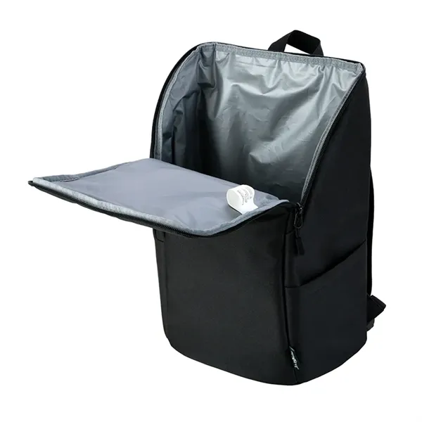 Coral Repreve® RPET 20-Can Backpack Cooler - Coral Repreve® RPET 20-Can Backpack Cooler - Image 8 of 9