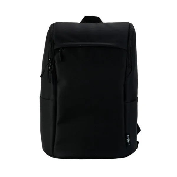 Coral Repreve® RPET 20-Can Backpack Cooler - Coral Repreve® RPET 20-Can Backpack Cooler - Image 9 of 9