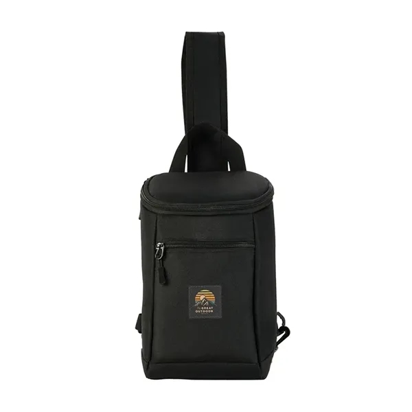 Arvo Repreve® RPET 8-Can Sling Bag Cooler - Arvo Repreve® RPET 8-Can Sling Bag Cooler - Image 3 of 9