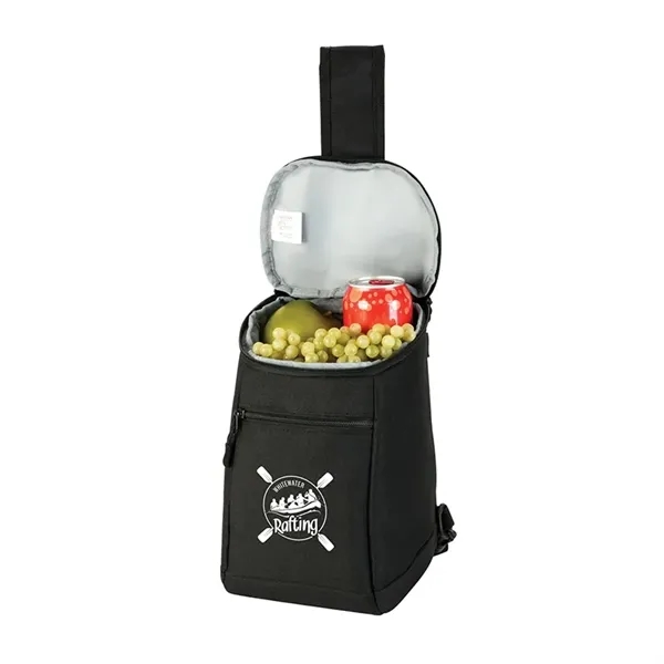 Arvo Repreve® RPET 8-Can Sling Bag Cooler - Arvo Repreve® RPET 8-Can Sling Bag Cooler - Image 8 of 9