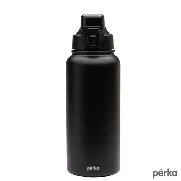 Custom Perka® Rex 32 oz. Double Wall, Stainless Steel Water Bottle