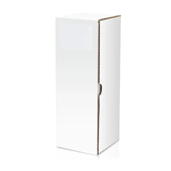 Custom Corrugated Drinkware Box with Full Color Label