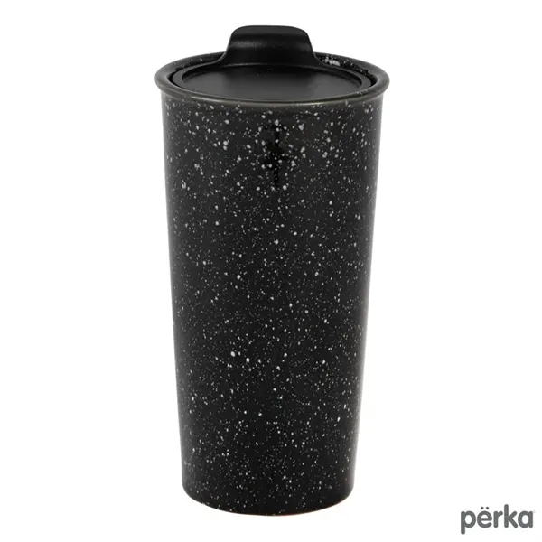 Perka® Salento 14 oz. Double Wall Ceramic Tumbler