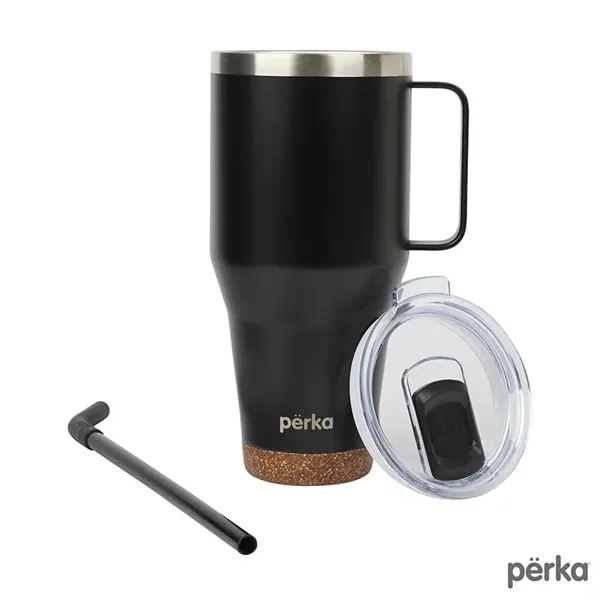 Custom Perka® Hartford 40 oz. Double Wall, Stainless Steel Trave...