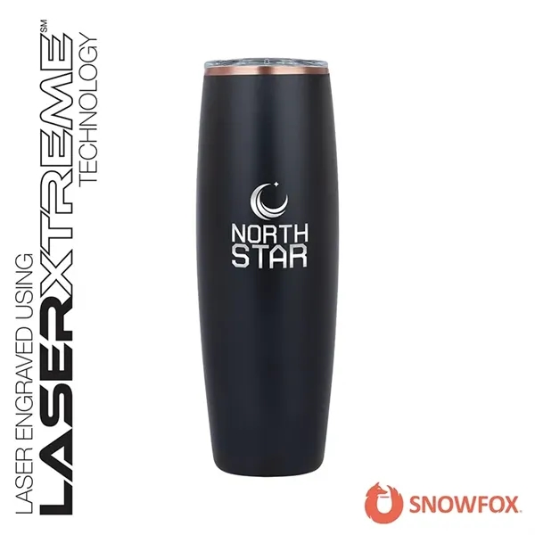 Custom Snowfox® 24 oz. Vacuum Insulated Beer Tumbler