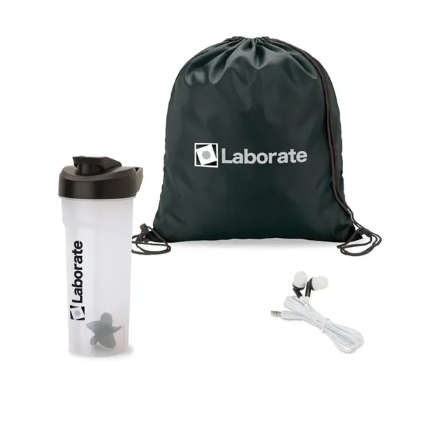 Custom Vigor 3-Piece Fitness Gift Set