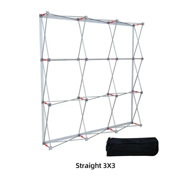 Custom DisplaySplash Pop-Up Fabric Display - 7.5' W x 7.5' H
