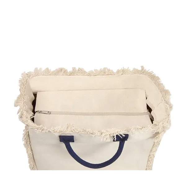 Charlene Resort Cotton Tote - Charlene Resort Cotton Tote - Image 6 of 7