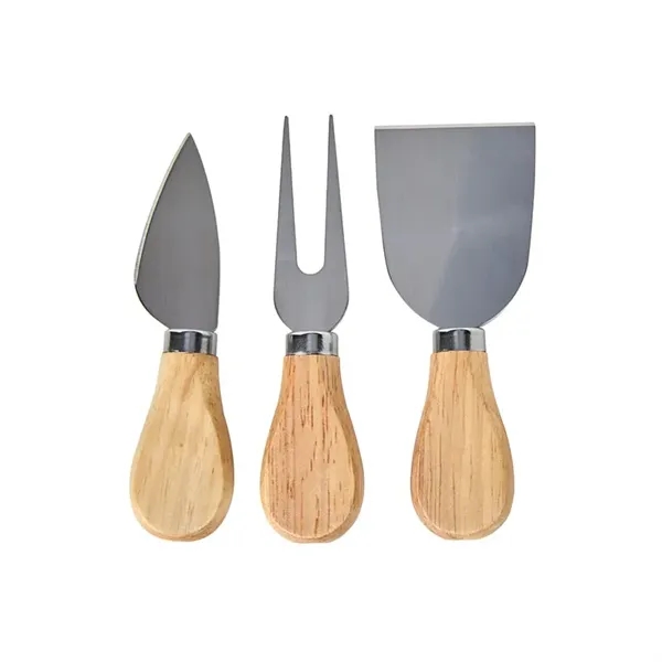 Morrissey 4-Piece Bamboo Cheese Set - Morrissey 4-Piece Bamboo Cheese Set - Image 3 of 5