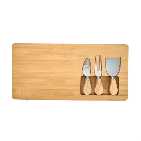 Morrissey 4-Piece Bamboo Cheese Set - Morrissey 4-Piece Bamboo Cheese Set - Image 5 of 5