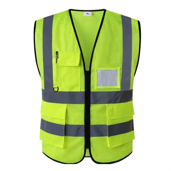 Reflective multi-pocket safety vest(customizable) - Reflective multi-pocket safety vest(customizable) - Image 4 of 9