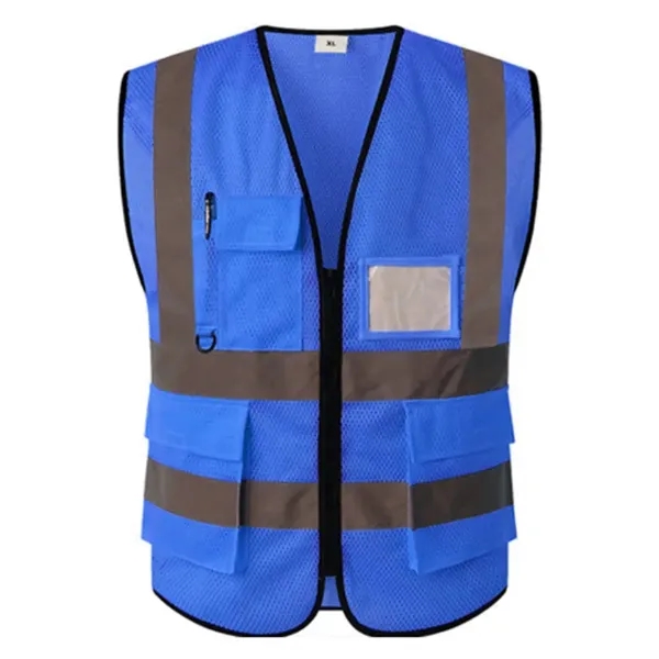 Reflective multi-pocket safety vest(customizable) - Reflective multi-pocket safety vest(customizable) - Image 6 of 9