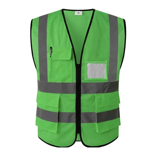 Reflective multi-pocket safety vest(customizable) - Reflective multi-pocket safety vest(customizable) - Image 7 of 9