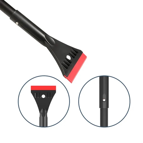 Extendable Detachable Car Ice Snow Scraper Remover Broom - Extendable Detachable Car Ice Snow Scraper Remover Broom - Image 3 of 6