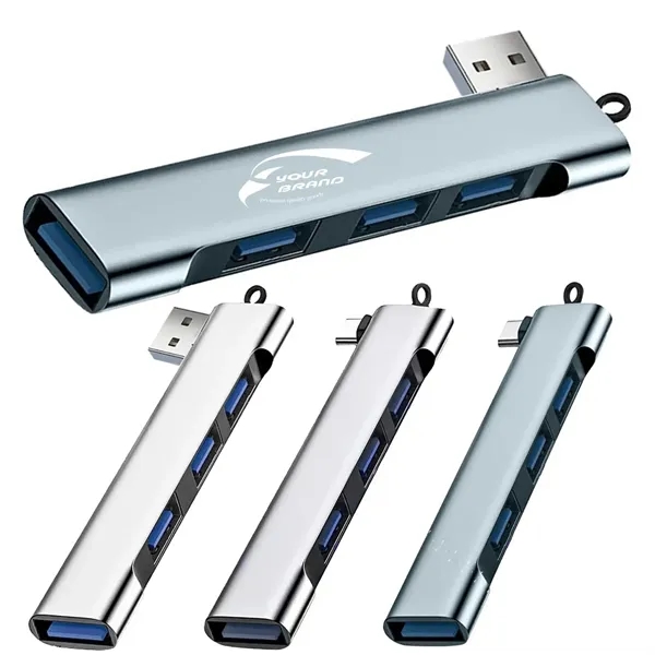 Multiple USB 3.0 4 Ports USB Hub Extender - Multiple USB 3.0 4 Ports USB Hub Extender - Image 0 of 2