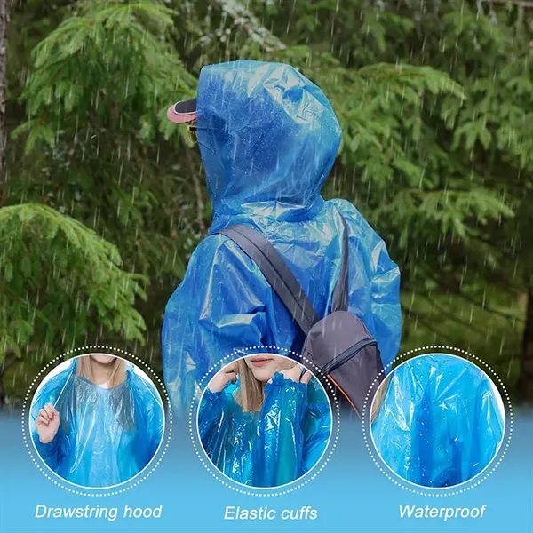 Portable Disposable Emergency Waterproof Raincoat in Keychai - Portable Disposable Emergency Waterproof Raincoat in Keychai - Image 3 of 5
