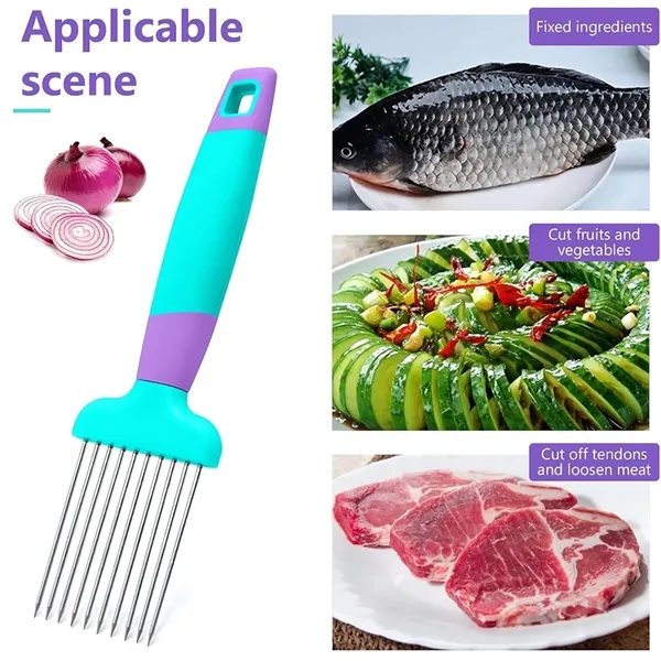Stainless Steel Onion Holder For Slicing - Stainless Steel Onion Holder For Slicing - Image 2 of 4