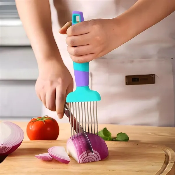 Stainless Steel Onion Holder For Slicing - Stainless Steel Onion Holder For Slicing - Image 3 of 4