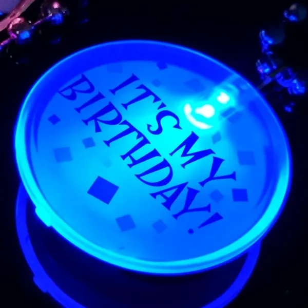 LED Beaded Acrylic Brooch - LED Beaded Acrylic Brooch - Image 2 of 5