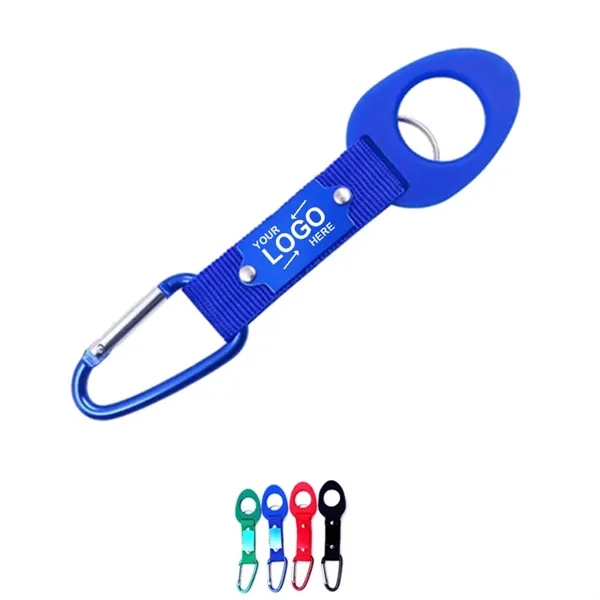Carabiner Bottle Holder Keyring - Carabiner Bottle Holder Keyring - Image 0 of 5