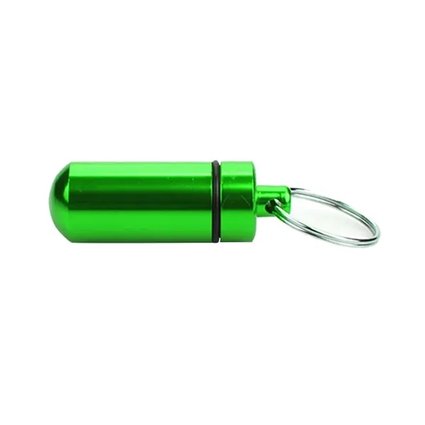 Pill Box With Keychain - Pill Box With Keychain - Image 4 of 7
