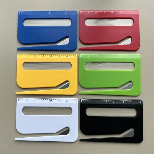 3-in-1 Letter Opener with Ruler & Magnifier - 3-in-1 Letter Opener with Ruler & Magnifier - Image 2 of 4