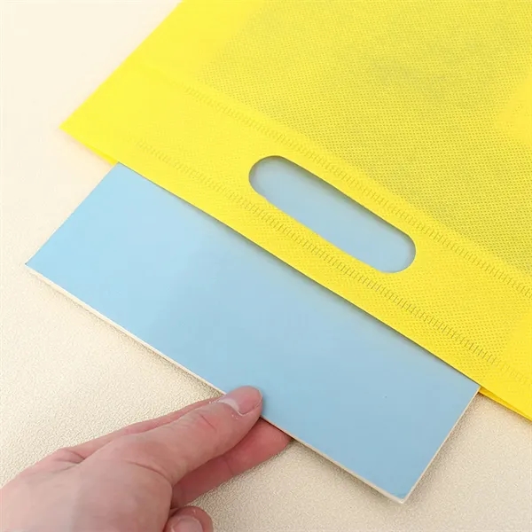 Non-Woven Shopping Bag with Die Cut Handle - Non-Woven Shopping Bag with Die Cut Handle - Image 3 of 14