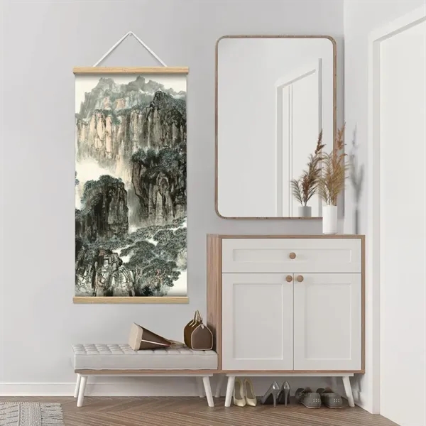 Magnetic Wood Frame Hanger - Magnetic Wood Frame Hanger - Image 0 of 1