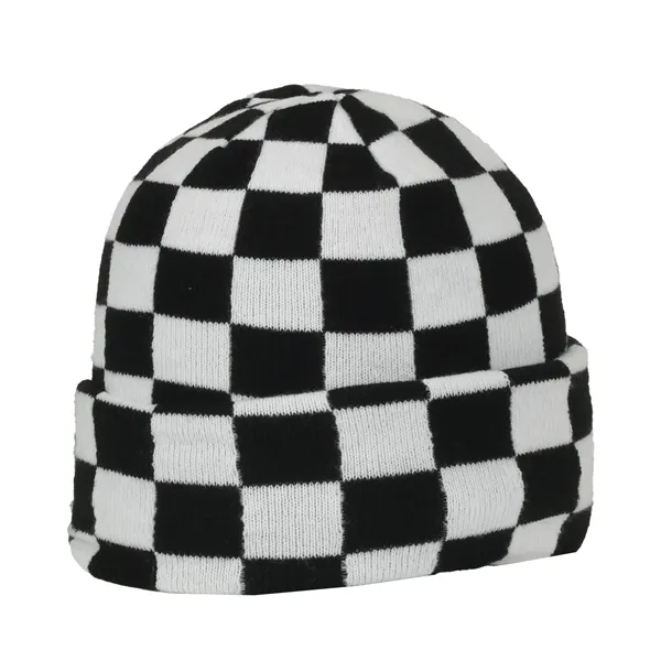 Checkered Watch Cap - Checkered Watch Cap - Image 8 of 27