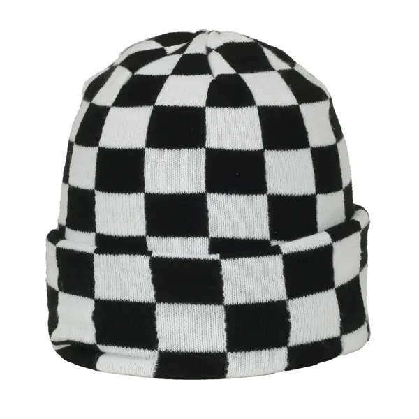 Checkered Watch Cap - Checkered Watch Cap - Image 9 of 27