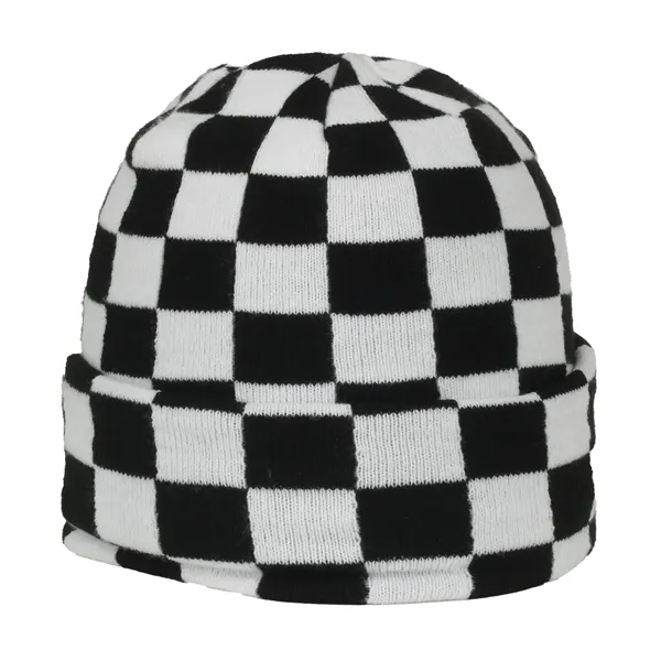 Checkered Watch Cap - Checkered Watch Cap - Image 10 of 27