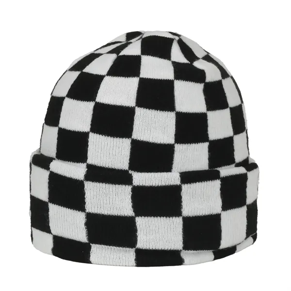 Checkered Watch Cap - Checkered Watch Cap - Image 12 of 27