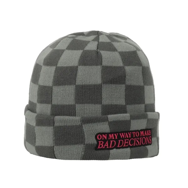 Checkered Watch Cap - Checkered Watch Cap - Image 1 of 27