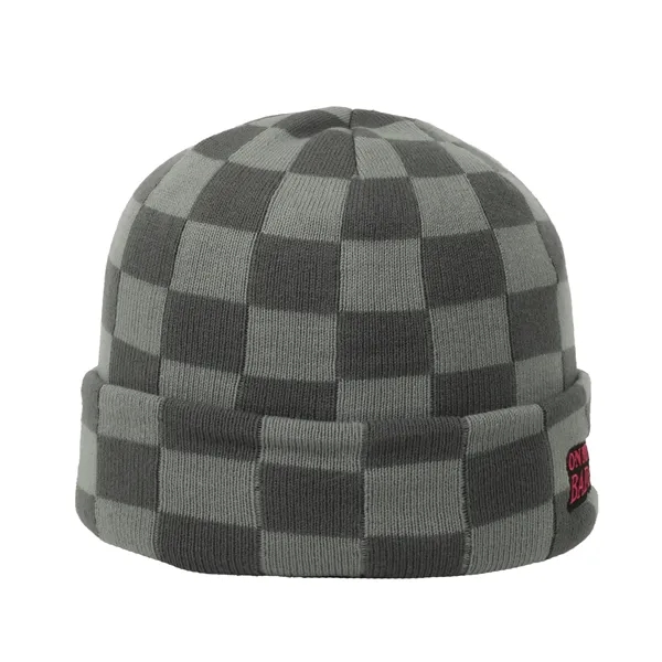 Checkered Watch Cap - Checkered Watch Cap - Image 2 of 27