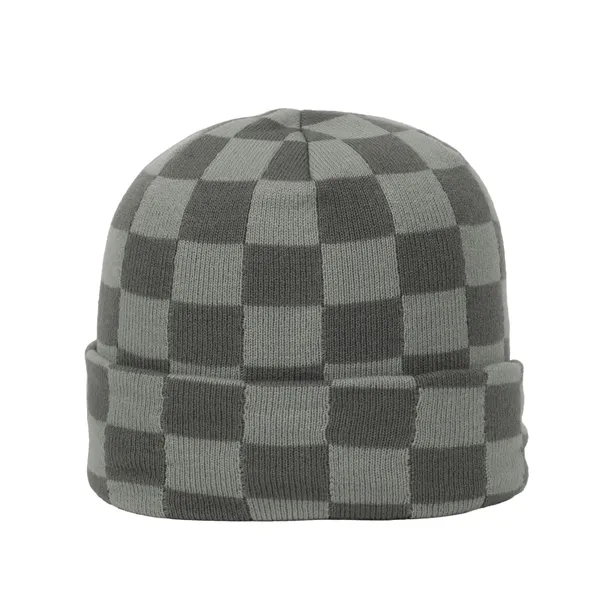 Checkered Watch Cap - Checkered Watch Cap - Image 18 of 27
