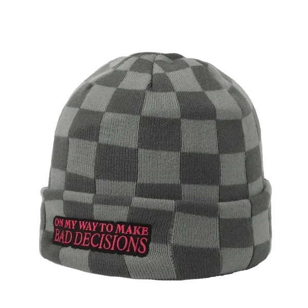 Checkered Watch Cap - Checkered Watch Cap - Image 4 of 27