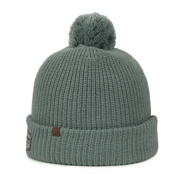 Rib Knit Watch Cap w/Pom - Rib Knit Watch Cap w/Pom - Image 4 of 44
