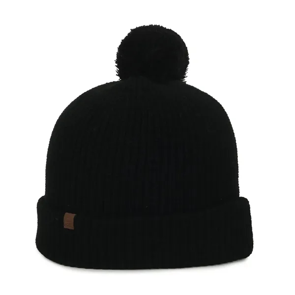 Rib Knit Watch Cap w/Pom - Rib Knit Watch Cap w/Pom - Image 13 of 44