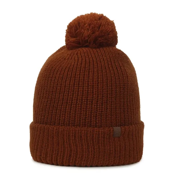 Rib Knit Watch Cap w/Pom - Rib Knit Watch Cap w/Pom - Image 15 of 44