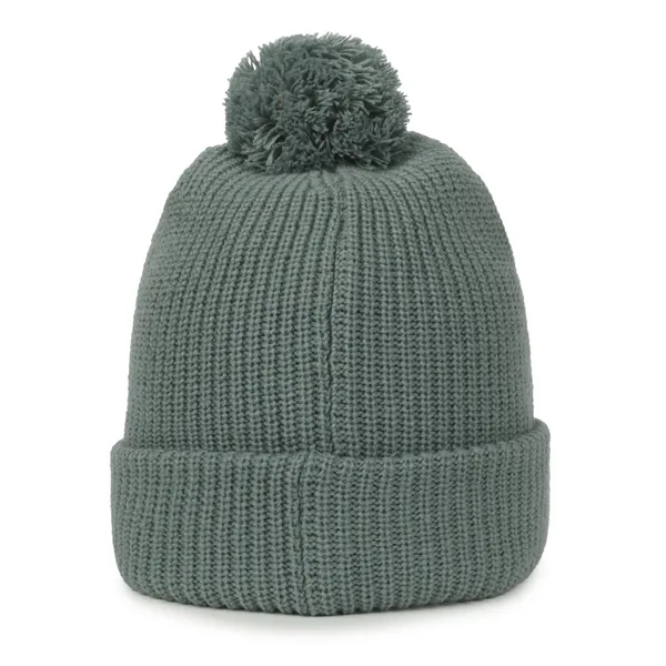 Rib Knit Watch Cap w/Pom - Rib Knit Watch Cap w/Pom - Image 26 of 44