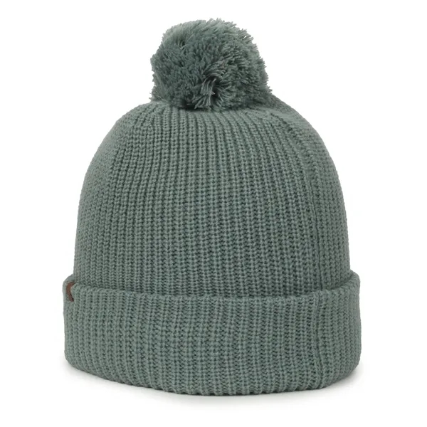 Rib Knit Watch Cap w/Pom - Rib Knit Watch Cap w/Pom - Image 27 of 44