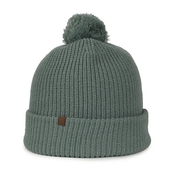 Rib Knit Watch Cap w/Pom - Rib Knit Watch Cap w/Pom - Image 28 of 44