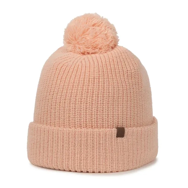Rib Knit Watch Cap w/Pom - Rib Knit Watch Cap w/Pom - Image 36 of 44