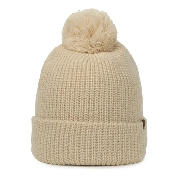 Rib Knit Watch Cap w/Pom - Rib Knit Watch Cap w/Pom - Image 37 of 44