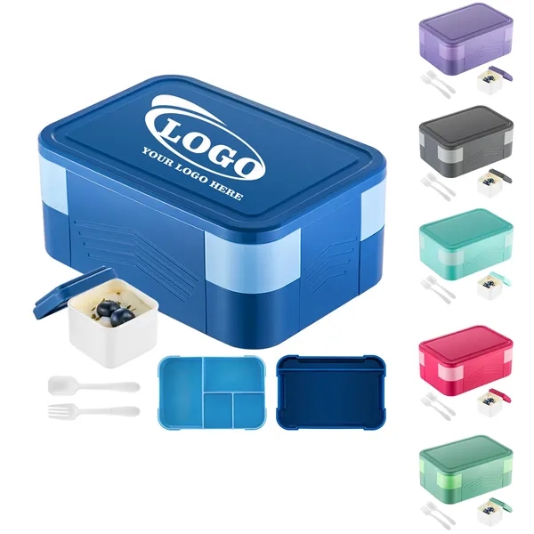 Adults Bento Lunch Box - Adults Bento Lunch Box - Image 0 of 6